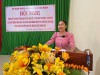 Bà Nguyễn Thị Thành – Chủ tịch UBND huyện phát biểu chỉ đạo tại Hội nghị
