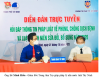 Thành phố Tây Ninh tổ chức Diễn đàn trực tuyến hỏi đáp thông tin pháp luật hưởng ứng Ngày pháp luật nước CHXHCN Việt Nam 09/11