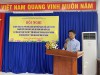 Đồng chí Phạm Văn Đặng - Phó Chủ tịch Hội đồng PHPBGDPL tỉnh Tây Ninh phát biểu chỉ đạo tại Hội nghị