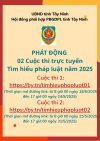 Phát động 02 cuộc thi trực tuyến tìm hiểu pháp luật năm 2025