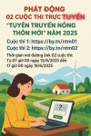 Phát động tham gia 02 cuộc thi trực tuyến tuyên truyền  nông thôn mới