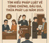 Quyết định khen thưởng các cá nhân đạt giải cuộc thi viết "Tìm hiểu pháp luật về công chứng, đấu giá, thừa phát lại"