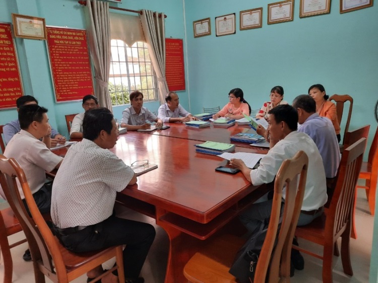 “Phiên họp giao ban hàng tháng công tác Tư pháp hộ tịch của huyện Tân Biên”